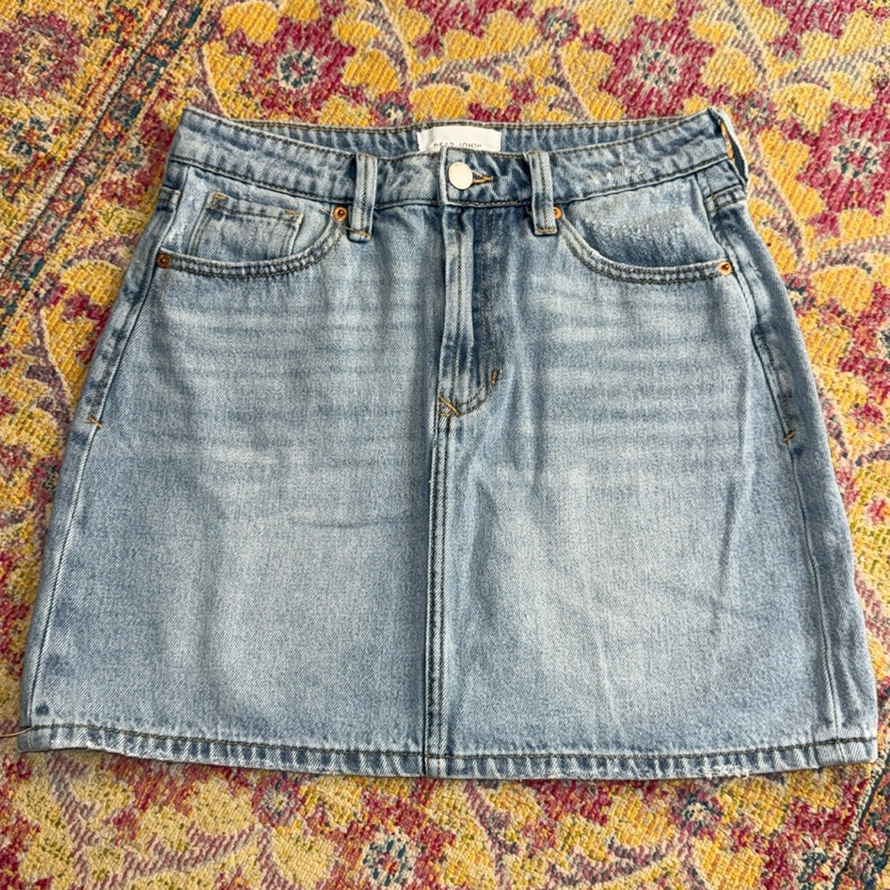 Classic Denim Skirt